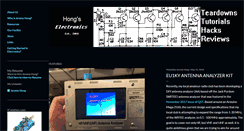 Desktop Screenshot of jhongelectronics.org